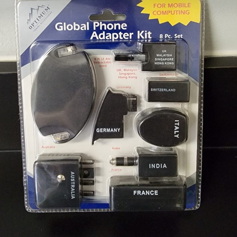 Global phone adapter kit sealed nwt